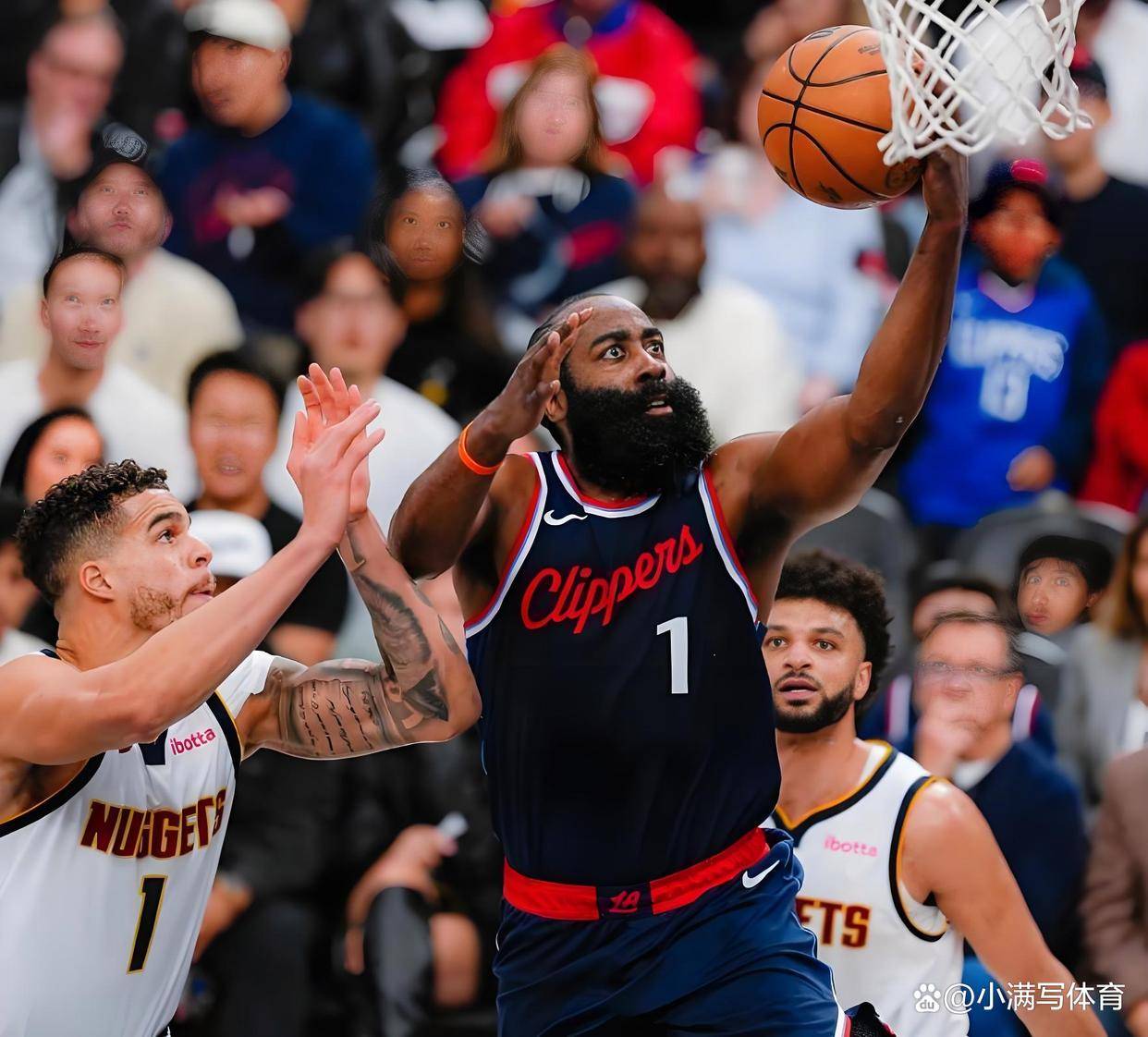 快船惨遭爵士逆转，詹姆斯-哈登手感低迷的简单介绍